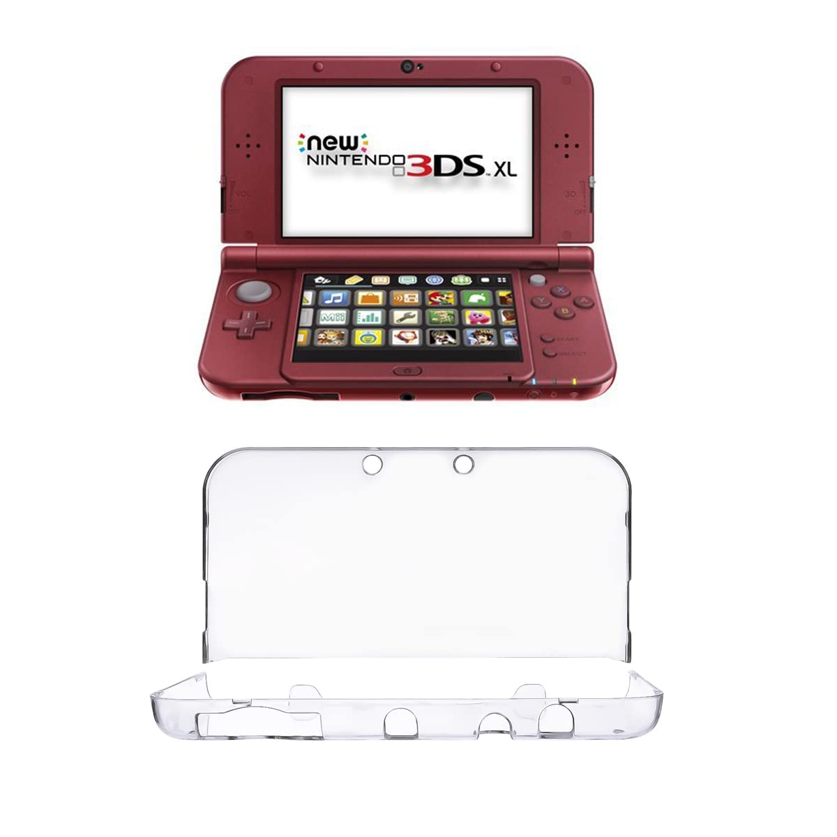 New 3DS XL Clear Case