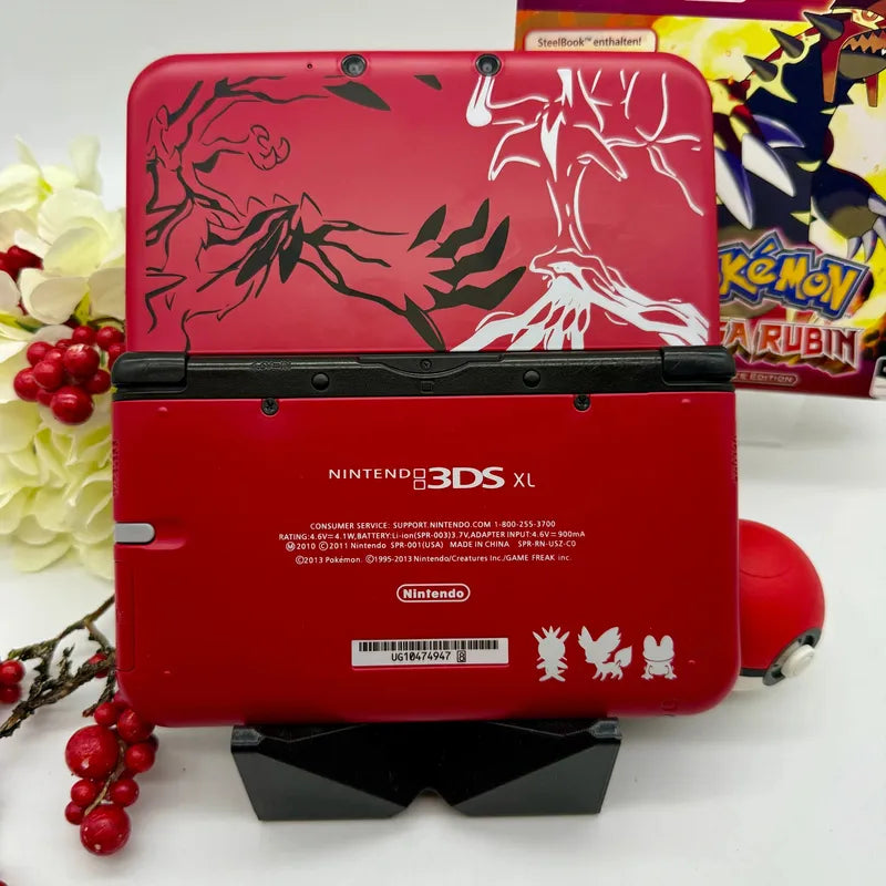 Nintendo 3DS XL Pokemon XY gemoddet
