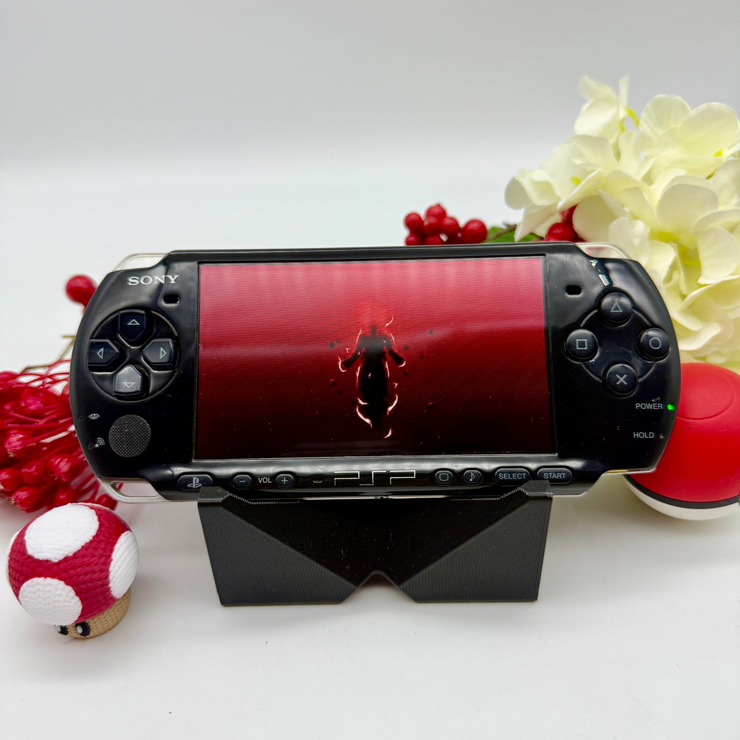 PSP 3000 in schwarz gemoddet
