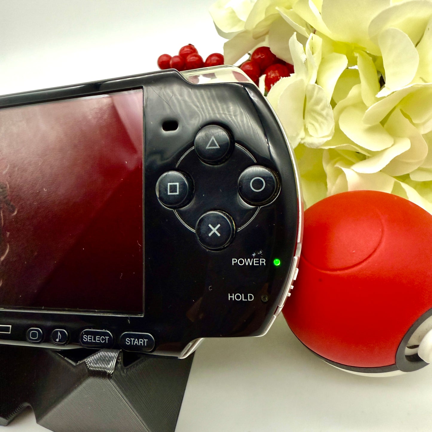 PSP 3000 in schwarz gemoddet
