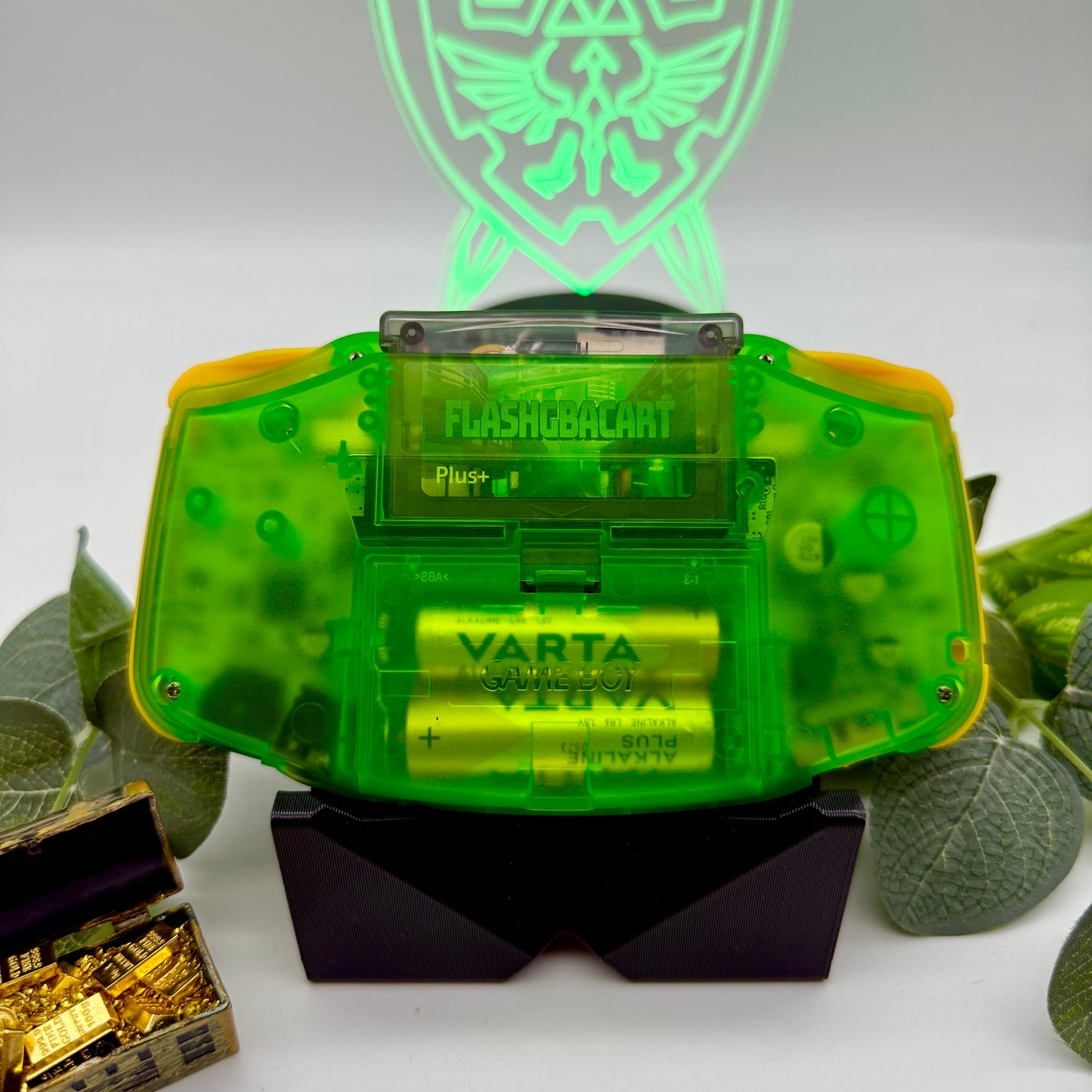 Gameboy Advance zelda design mit IPS Screen