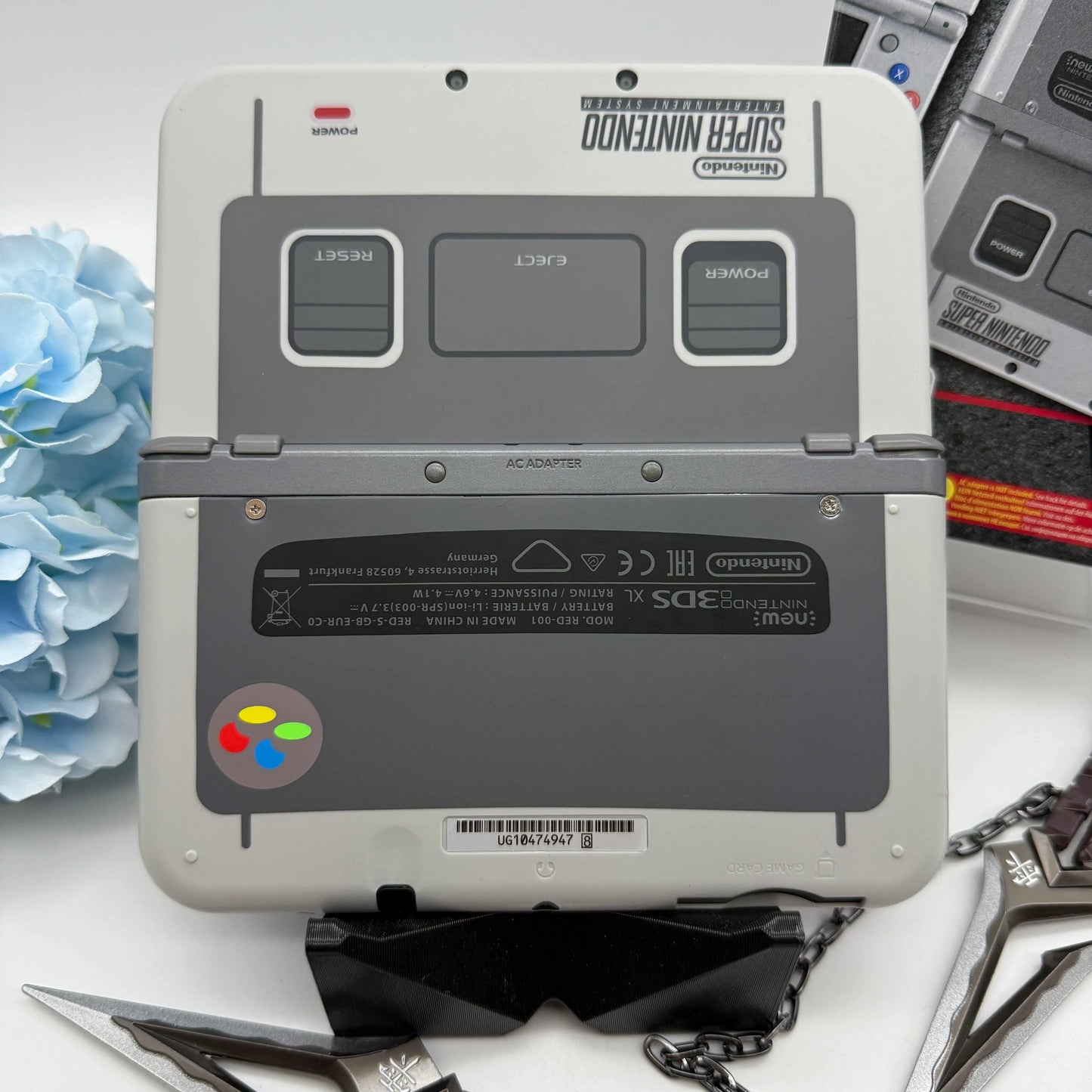 New Nintendo 3DS XL SNES mit OVP gemoddet
