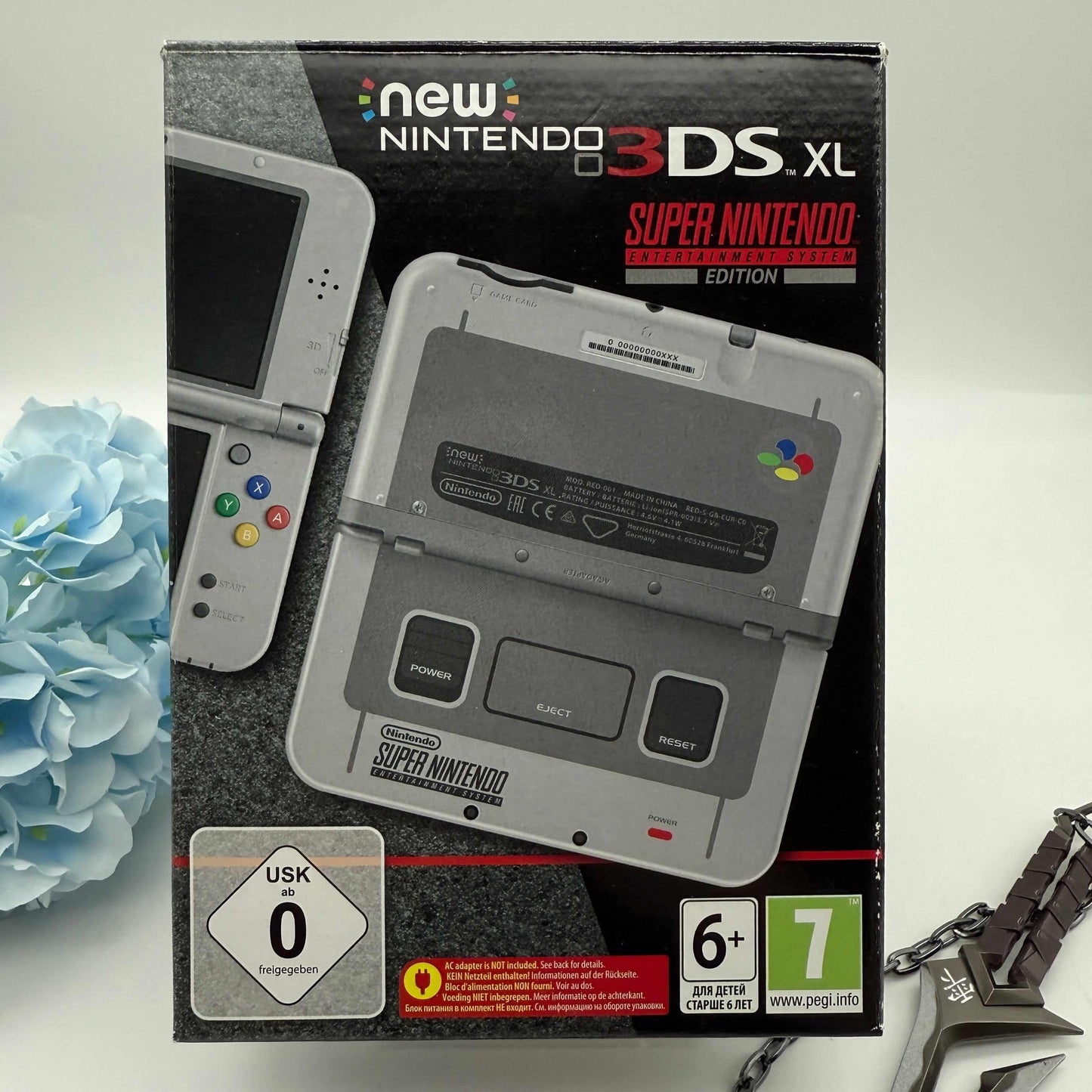 New Nintendo 3DS XL SNES mit OVP gemoddet