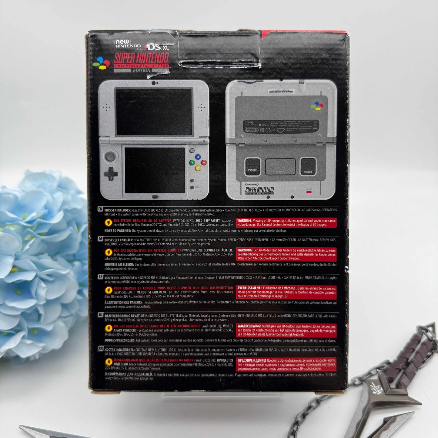 New Nintendo 3DS XL SNES mit OVP gemoddet