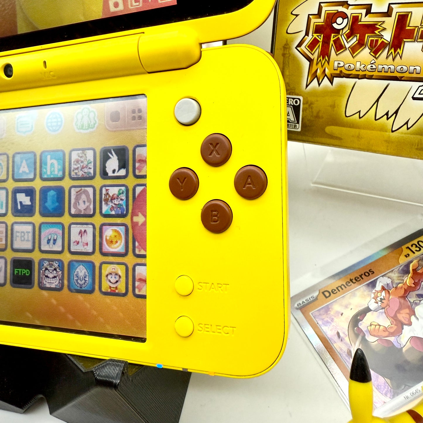 New Nintendo 2DS XL Pikachu gemoddet