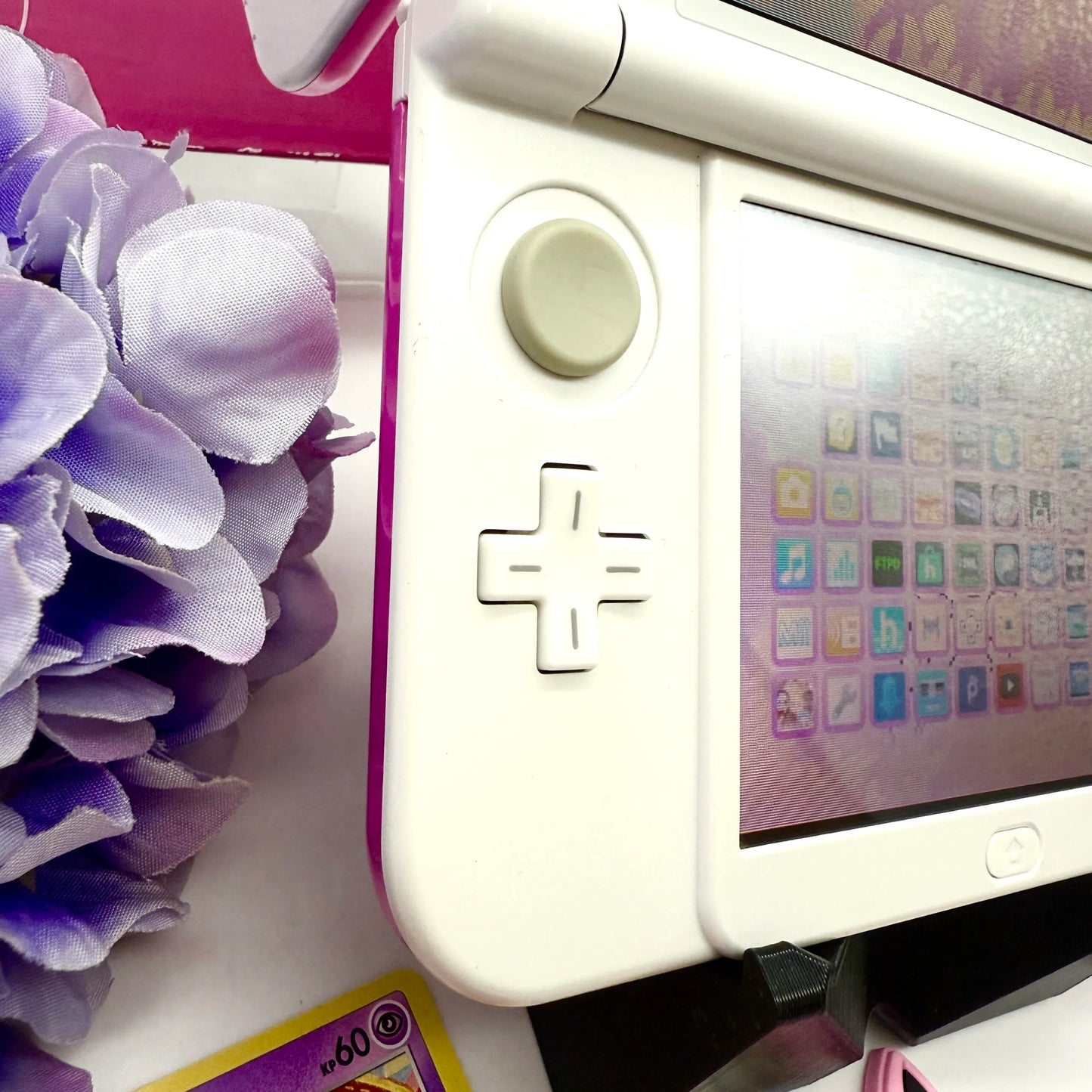 New Nintendo 3DS XL in pink gemoddet