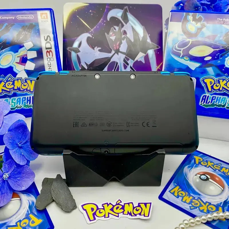 New Nintendo 2DS XL in schwarz/blau gemoddet