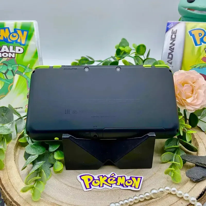 New Nintendo 2DS XL in schwarz/grün gemoddet