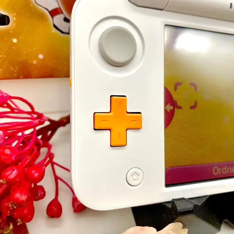 New Nintendo 2DS XL in weiß/orange gemoddet
