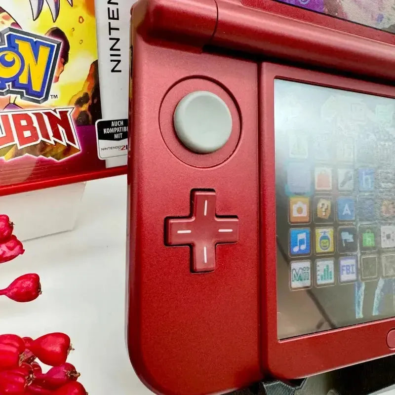 New Nintendo 3DS XL in rot gemoddet