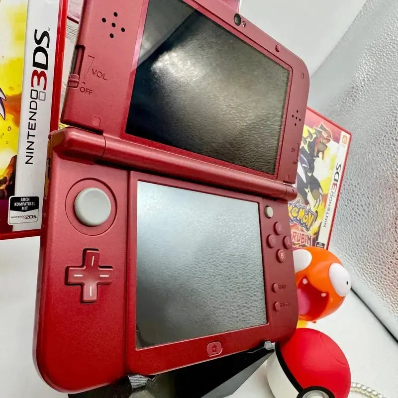 New Nintendo 3DS XL in rot gemoddet