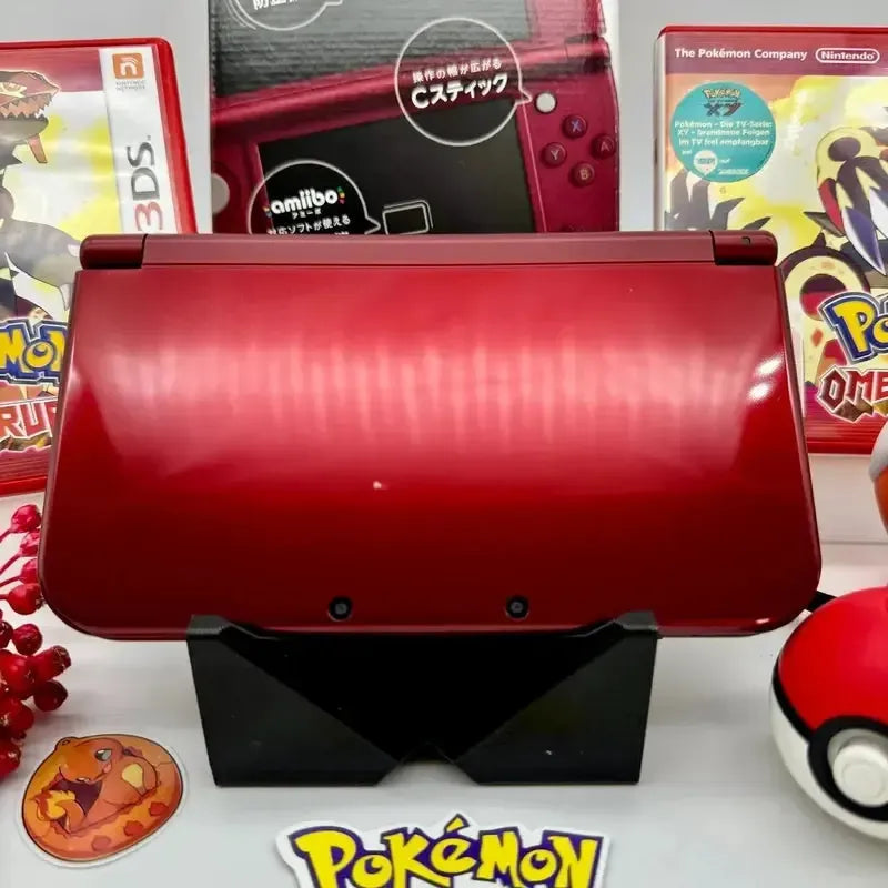 New Nintendo 3DS XL in rot gemoddet