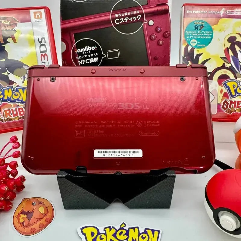 New Nintendo 3DS XL in rot gemoddet