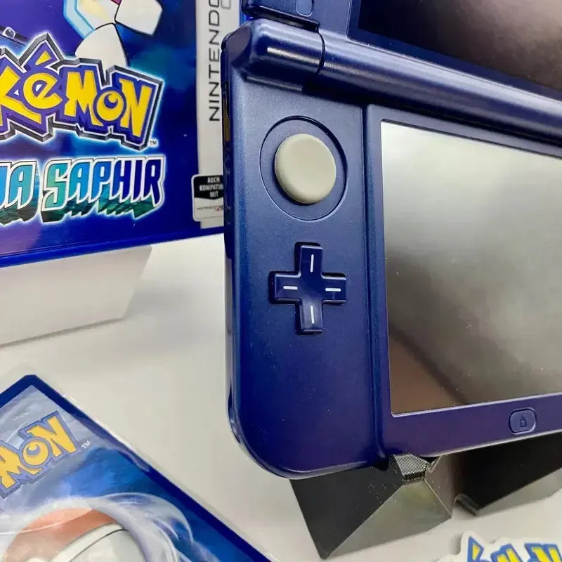 New Nintendo 3DS XL metallic blau gemoddet