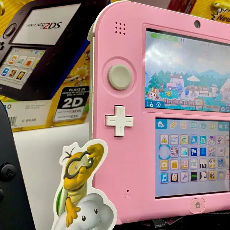 Nintendo 2DS in pink gemoddet