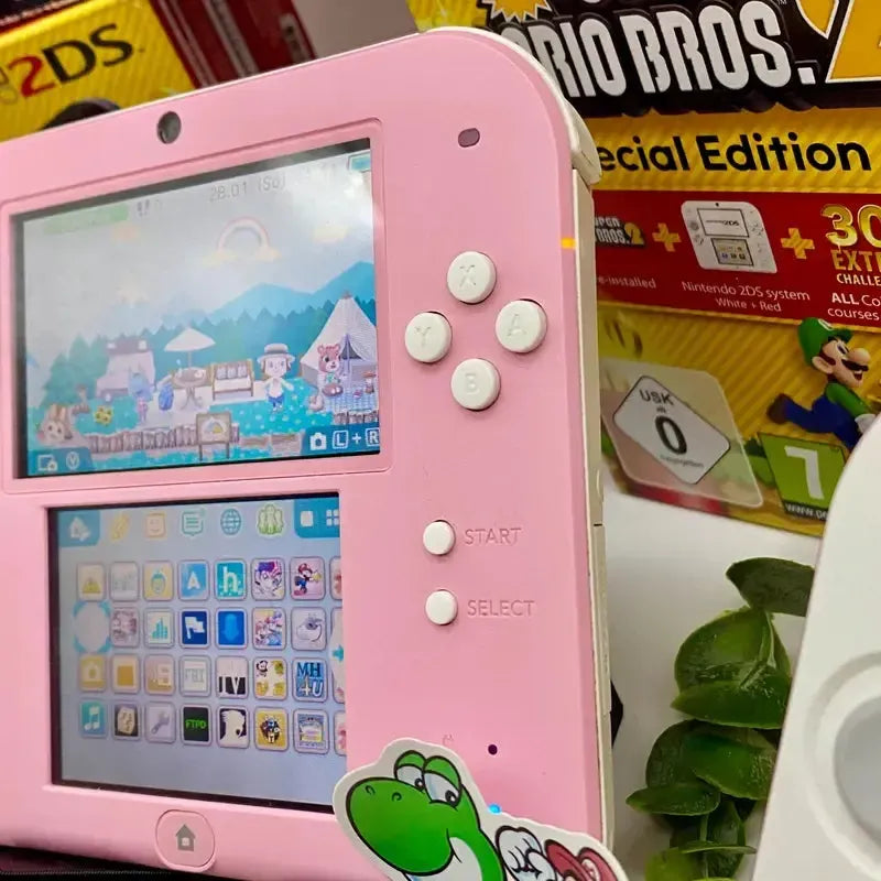 Nintendo 2DS in pink gemoddet