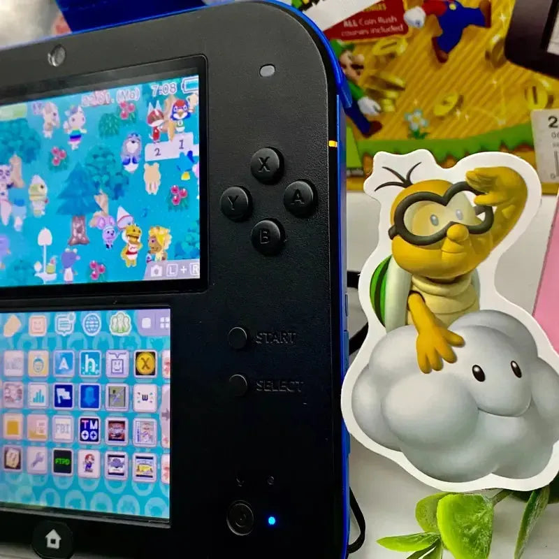 Nintendo 2DS in schwarz gemoddet