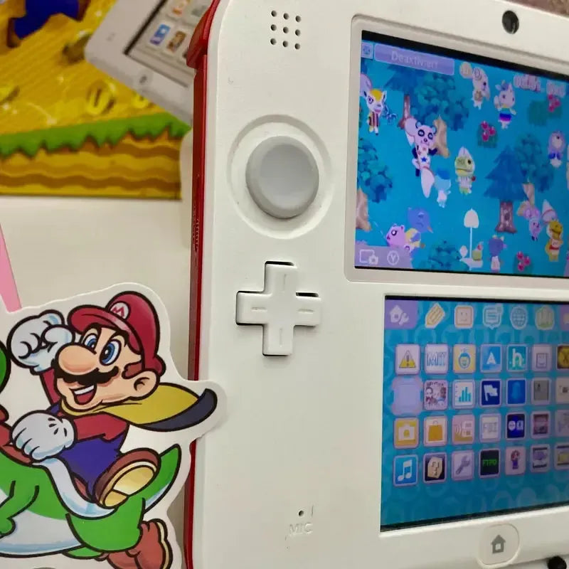 Nintendo 2DS in weiß gemoddet