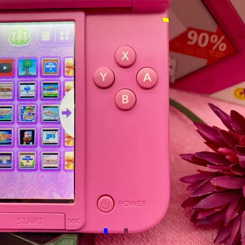 Nintendo 3DS XL in Pink gemoddet