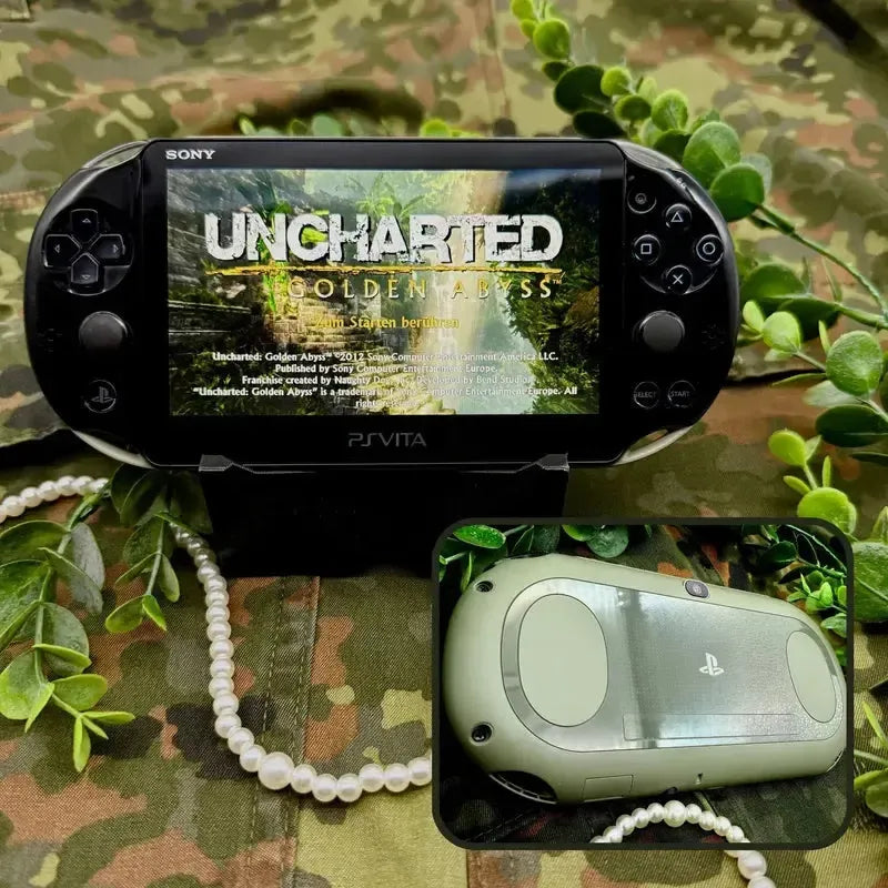 PS Vita 2000 in khaki schwarz gemoddet