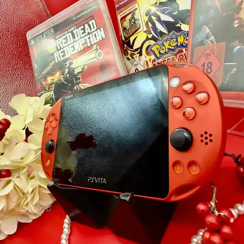 PS Vita 2000 in rot gemoddet