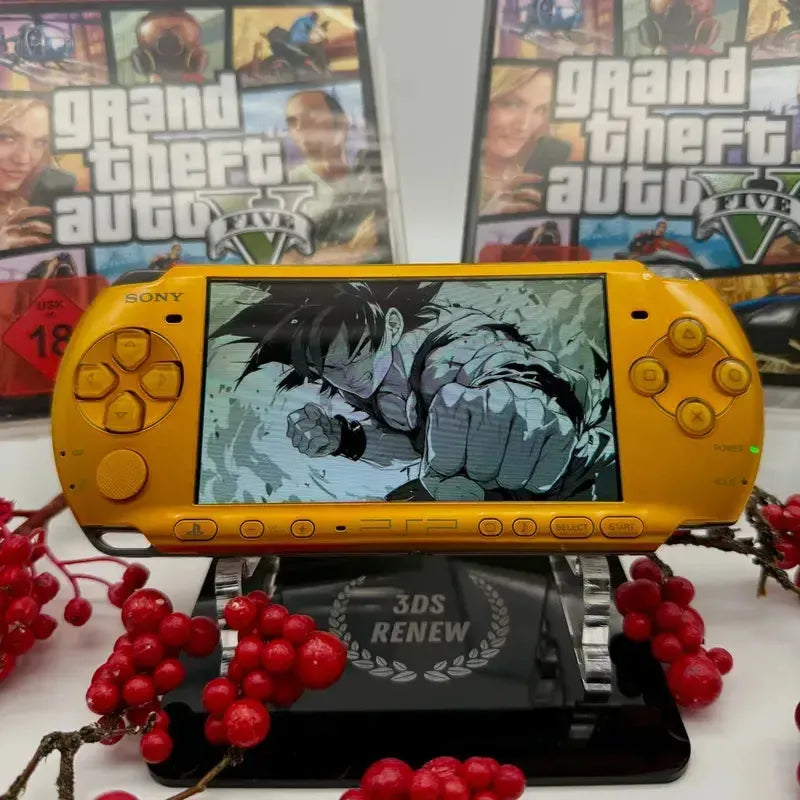 PSP 3000 (bright) in gold gemoddet