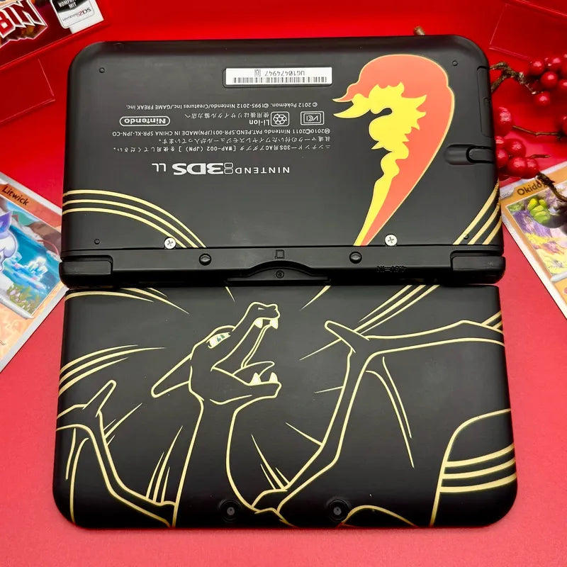 Nintendo 3DS XL Glurak gemoddet