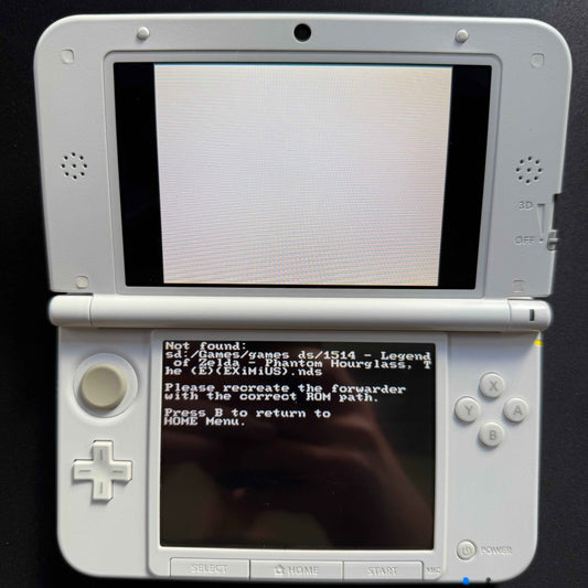 3DS Fehler starten DS Spiel auf Home Screen - 3DSRenew