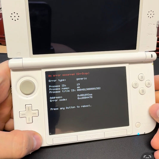 DS Spiele/Twilight Menü Error
