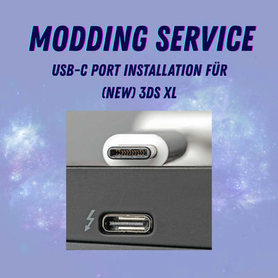 (New) 3DS XL USB-C Port installation service
