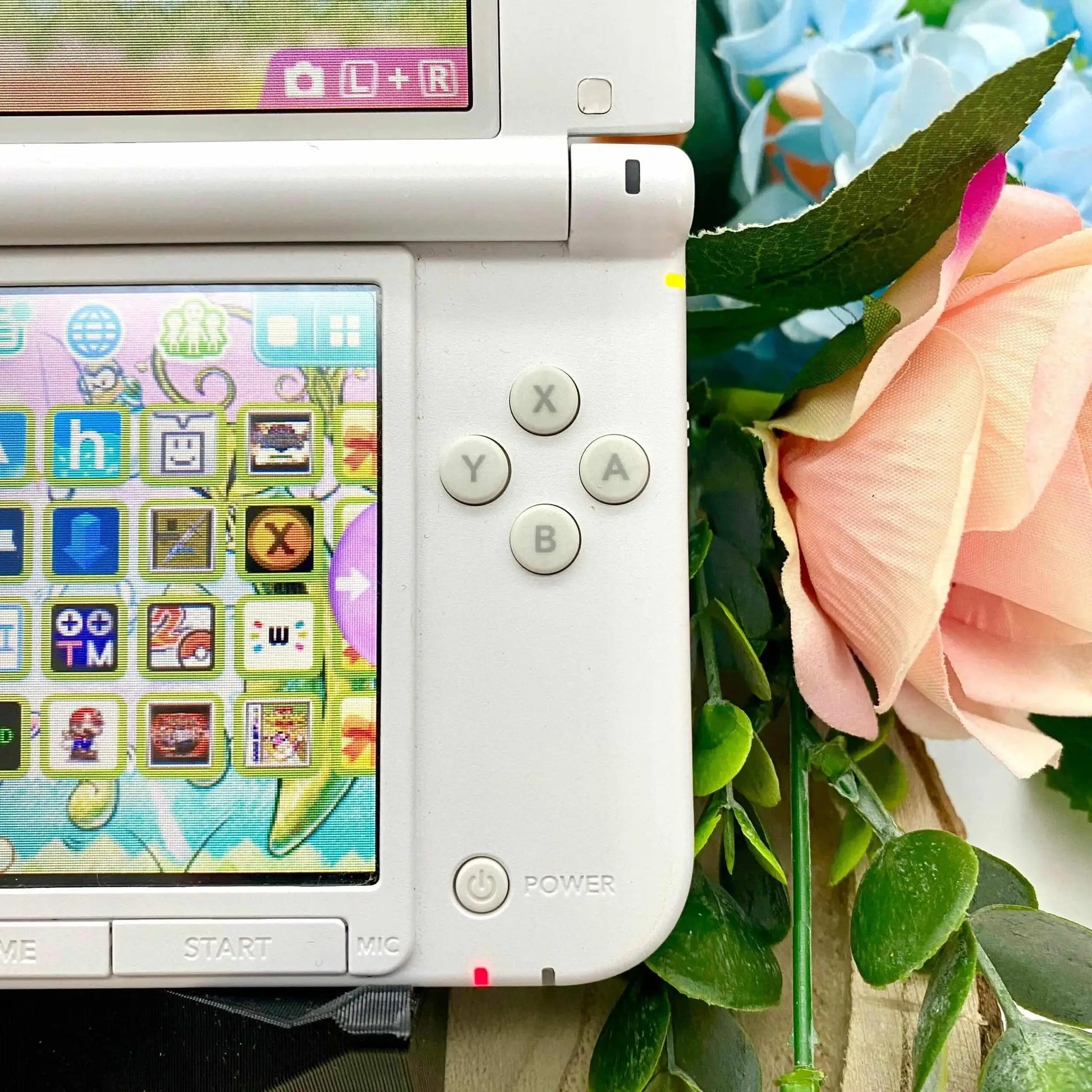 Nintendo 3DS XL Yoshi gemoddet - 3DSRenew