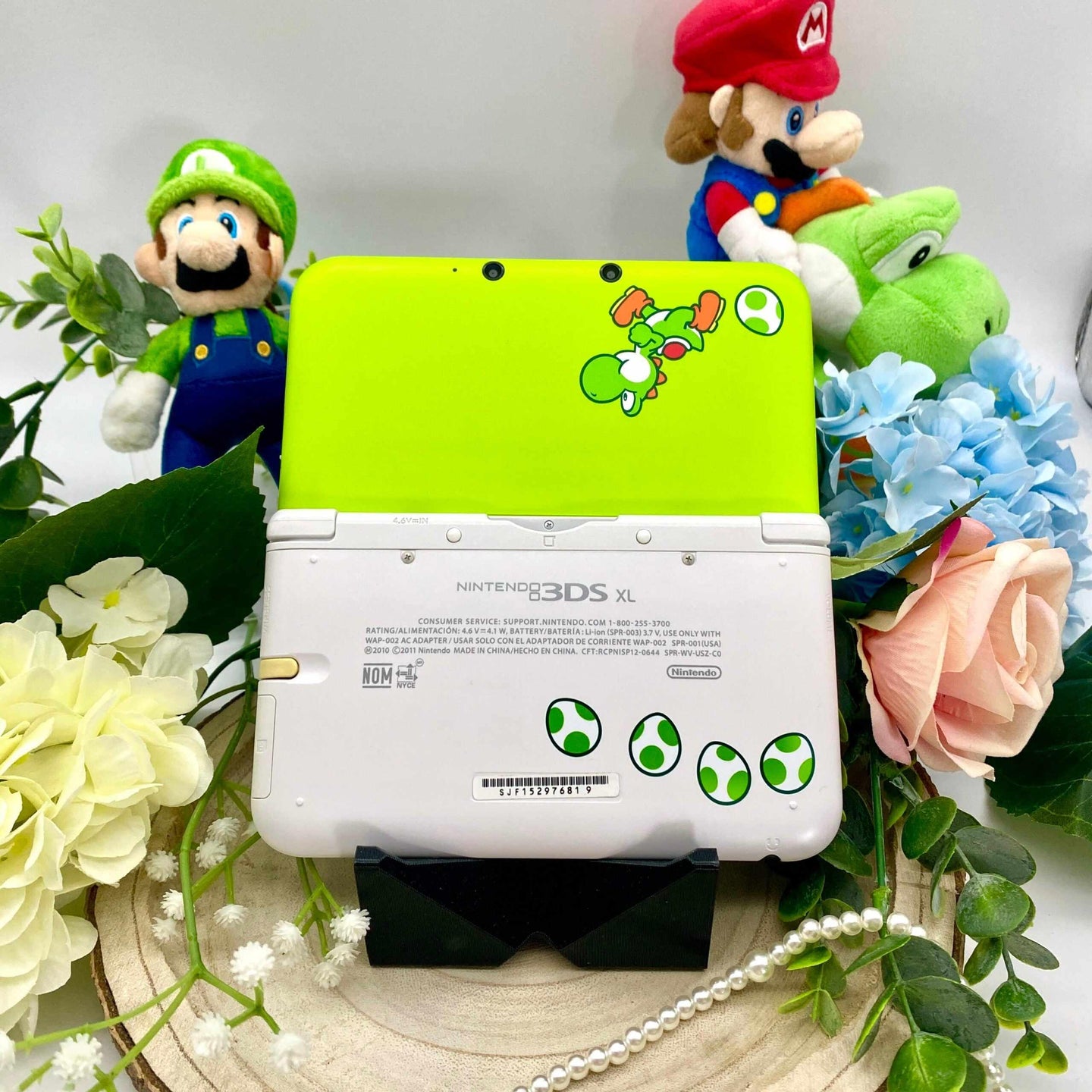 Nintendo 3DS XL Yoshi gemoddet