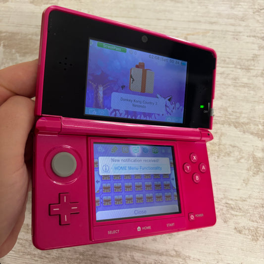Nintendo 3DS in pink Second Chance