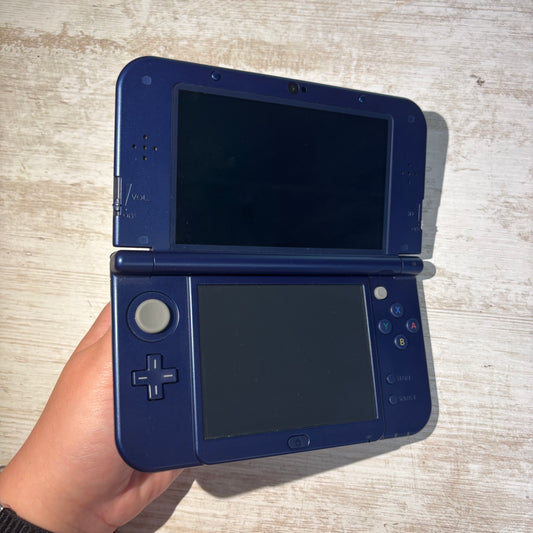 New Nintendo 3DS XL metallic blau Second Chance
