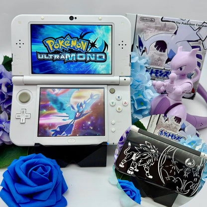 New Nintendo 3DS XL Pearl Pokemon modded