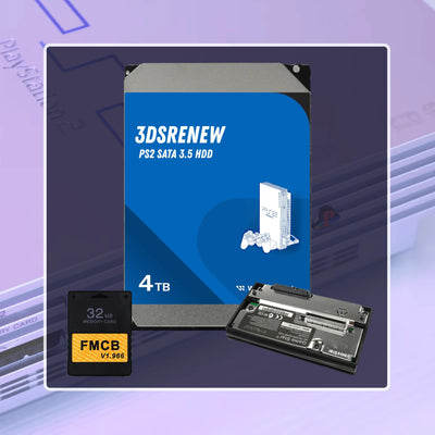 PS2 4TB Mod, Alle Europäischen PS2 Spiele (PS2 FAT & PC)