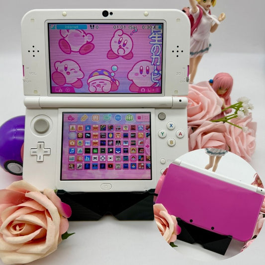 New Nintendo 3DS XL in pink gemoddet