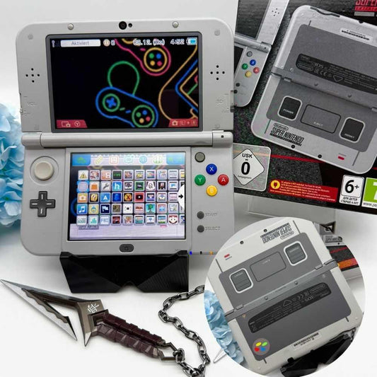 New Nintendo 3DS XL SNES mit OVP gemoddet