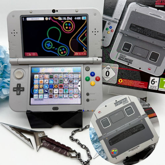 New Nintendo 3DS XL SNES mit OVP gemoddet