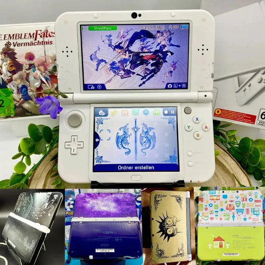 New Nintendo 3DS XL weiß gemoddet