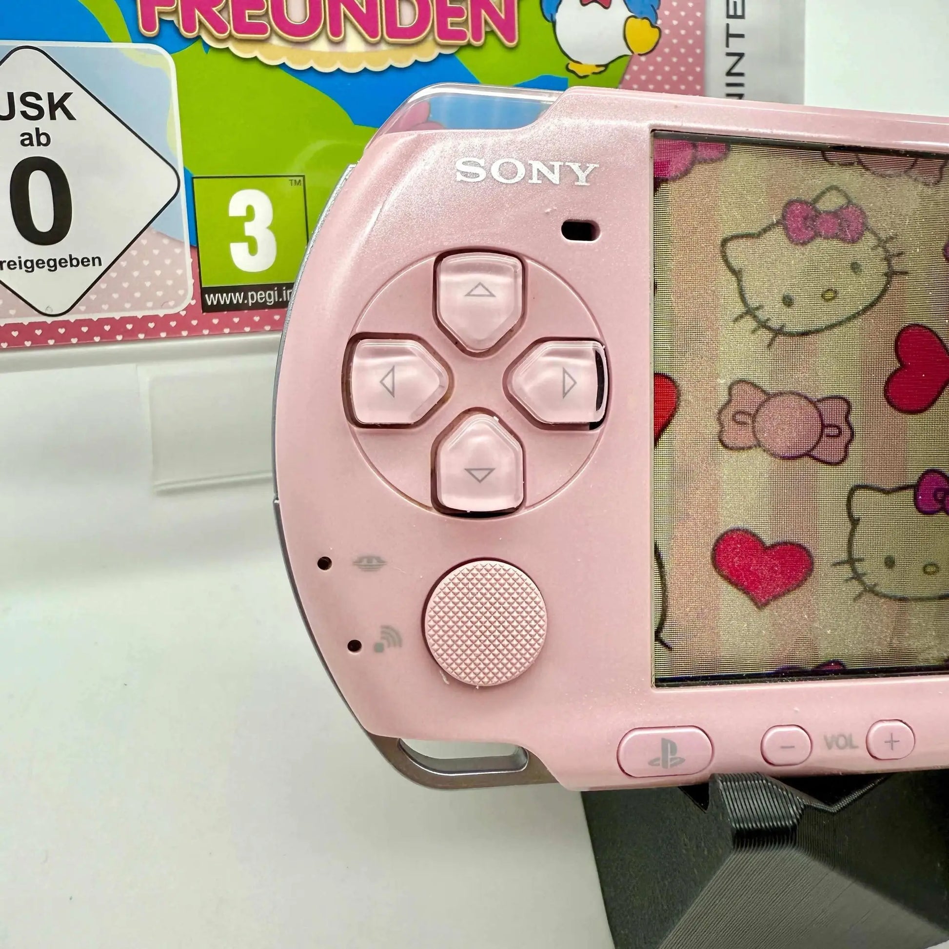 PSP 3000 in rosa gemoddet - 3DSRenew