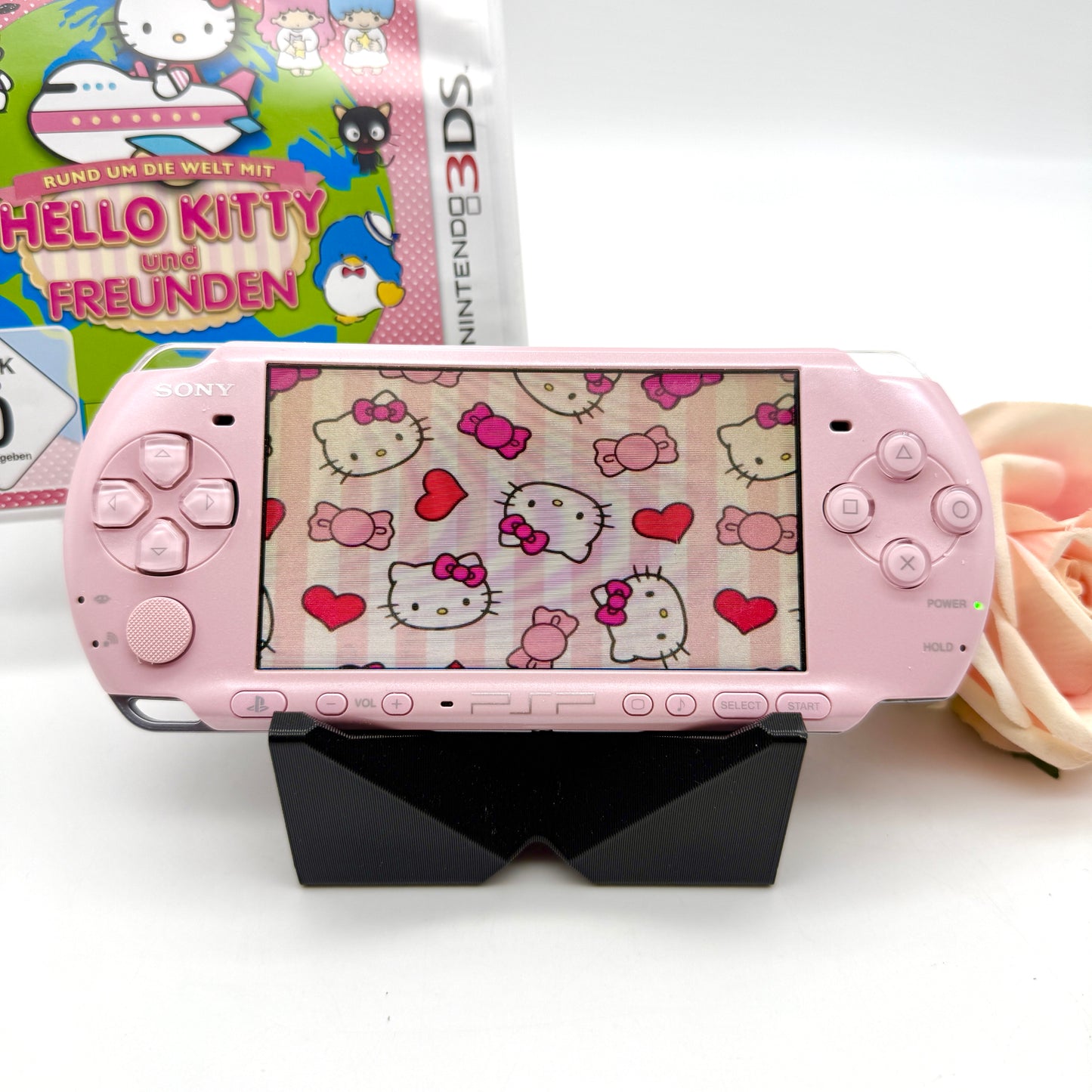 PSP 3000 in rosa gemoddet