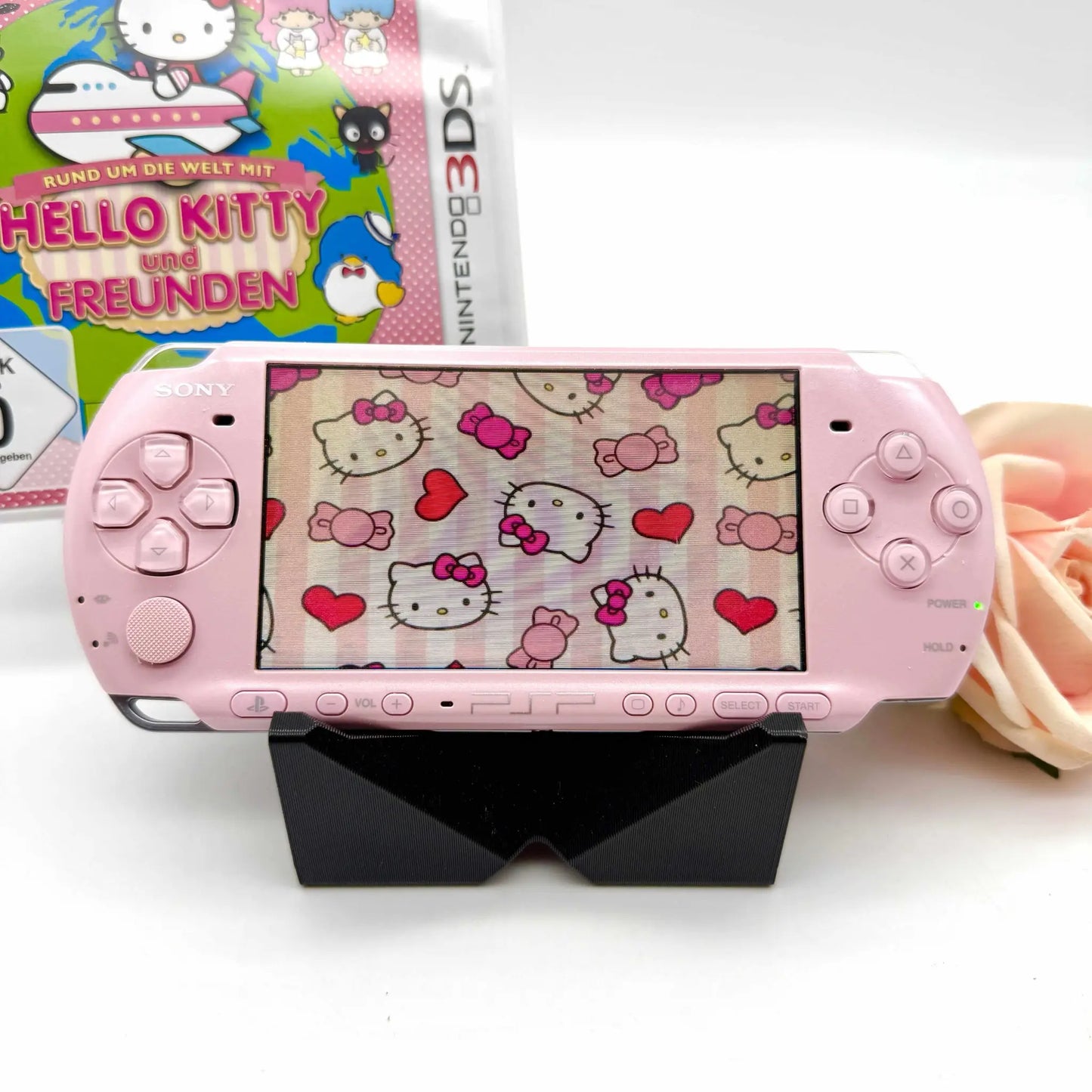 PSP 3000 in rosa gemoddet - 3DSRenew