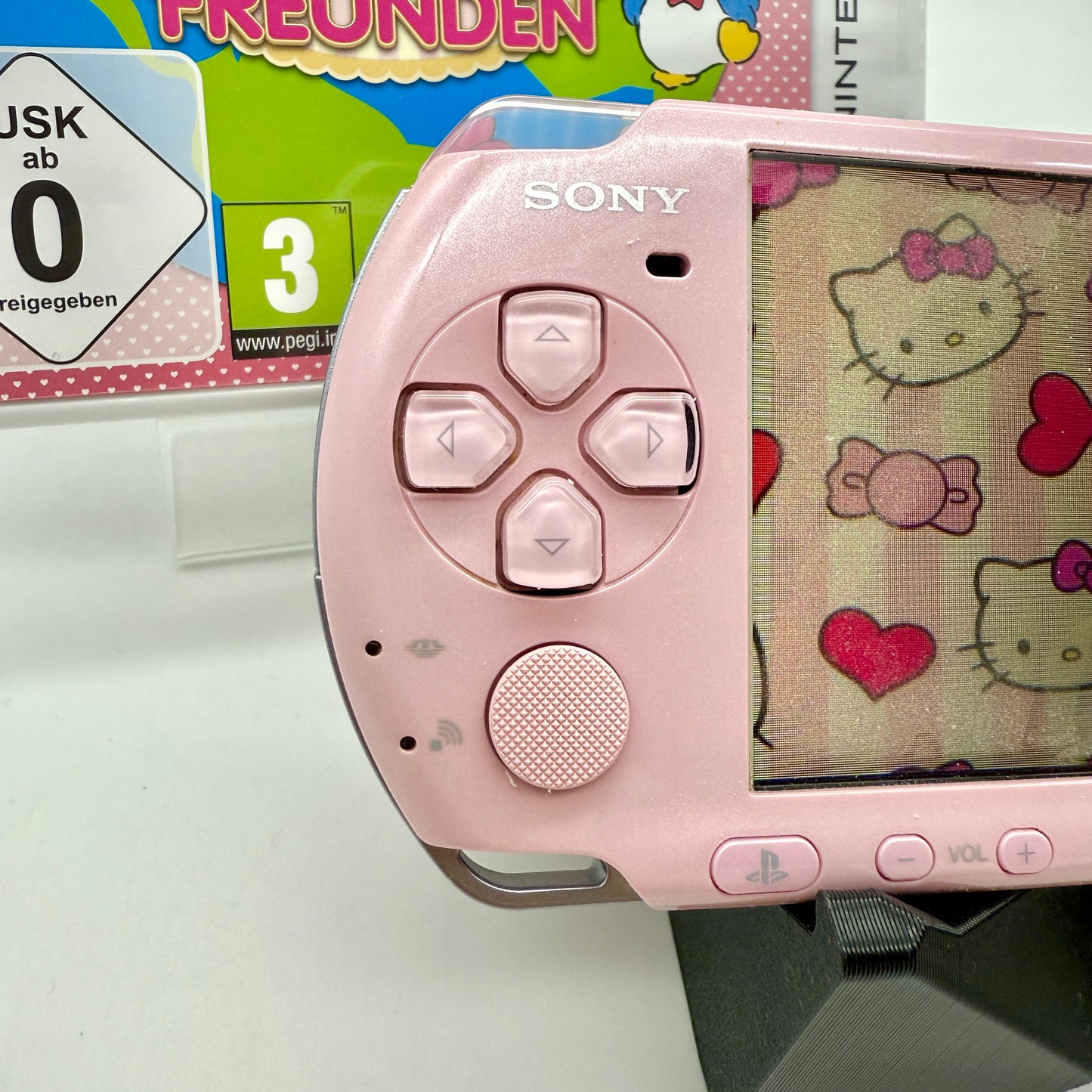 PSP 3000 in rosa gemoddet