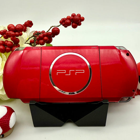 PSP 3000 in rot gemoddet