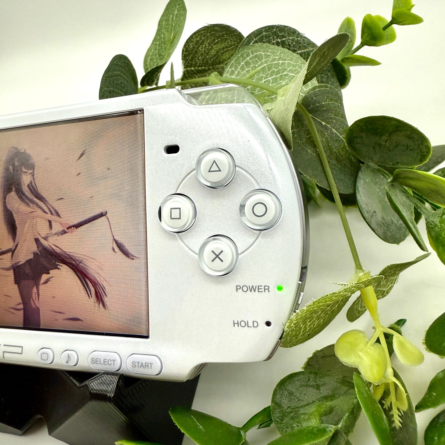 PSP 3000 in weiß gemoddet