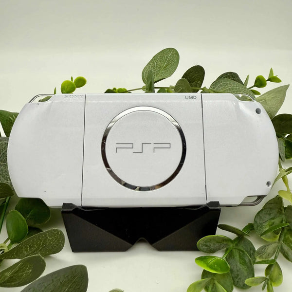 PSP 3000 modded in white