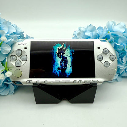 PSP 3000  in silber gemoddet
