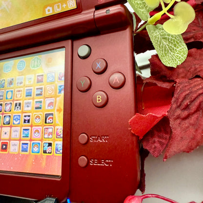 New Nintendo 3DS XL  rot Pokemon gemoddet