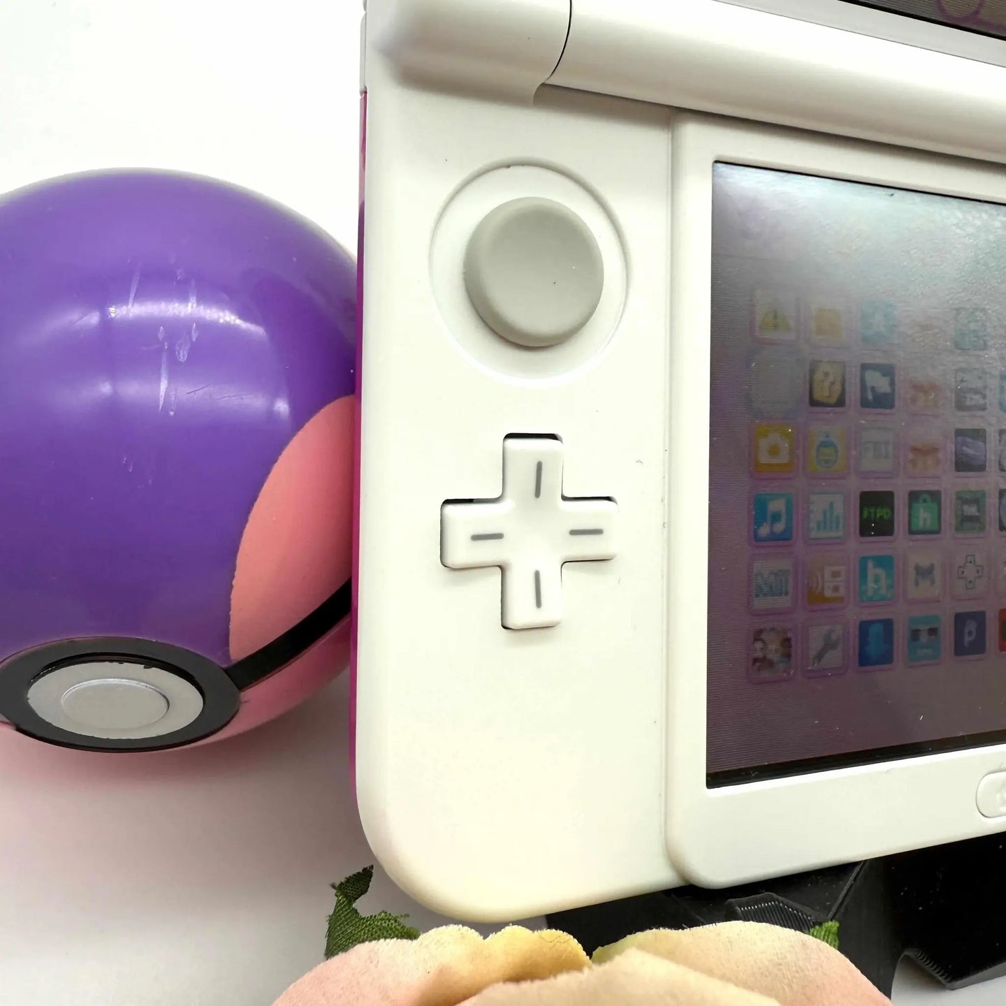 New Nintendo 3DS XL weiß pink gemoddet - 3DSRenew